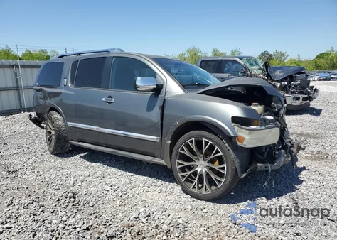 2008 Infiniti Qx56 из США, поврежденный, VIN 5N3AA08D58N914562